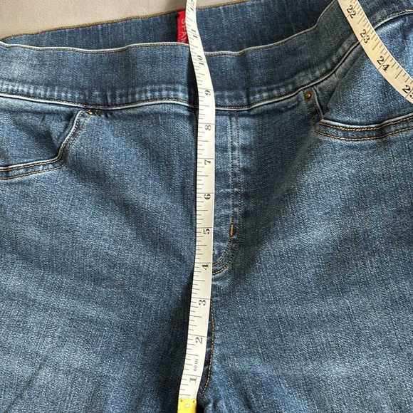 Spanx Women's Blue Jeggings size Large - Picture 4 of 9